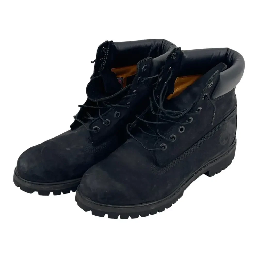 Timberland 10073.BLK Men's 6 inch Premium Waterproof Boots Black Size 10M